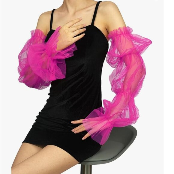 Long Sheer Gloves - Picture 6 of 7